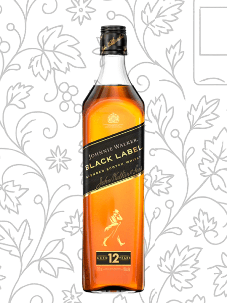 JOHNNIE WALKER BLACK LABEL - Botella