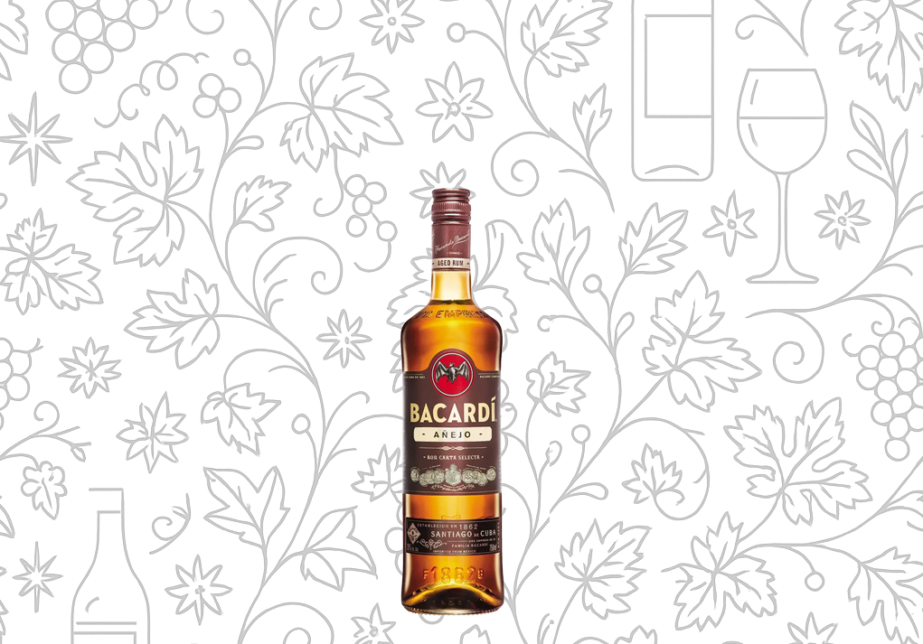BACARDÍ AÑEJO - 1/2 Botella