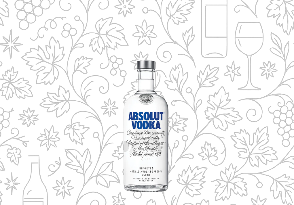 ABSOLUT - 1/2 Botella